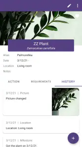Plant Diary screenshot