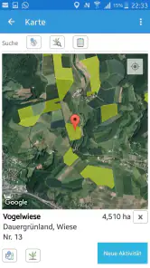 Plantivo Ackerschlagkartei screenshot