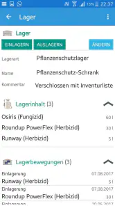 Plantivo Ackerschlagkartei screenshot