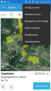 Plantivo Ackerschlagkartei screenshot