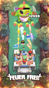 Plants on Fire: Clash & Defend screenshot