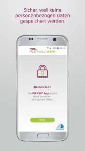 PLENVU® App screenshot