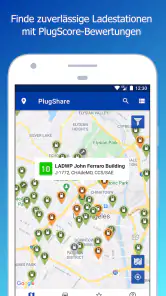PlugShare- Ladestationen screenshot