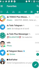 Plus Messenger screenshot
