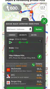 POIbase Navi screenshot