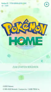 Pokémon HOME screenshot