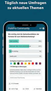 PolitPro: Politik & Wahltrends screenshot