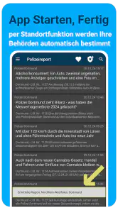 Polizeireport screenshot