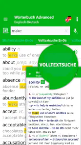 PONS Wörterbuch Bibliothek – O screenshot