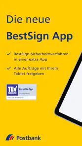 Postbank BestSign screenshot