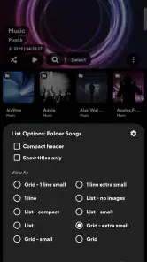 Poweramp screenshot