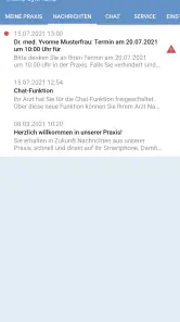 PraxisApp - Meine GynPraxis screenshot