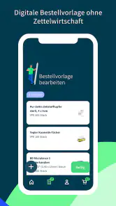 Praxisdienst easyOrder screenshot