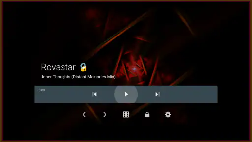 projectM Music Visualizer TV screenshot