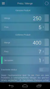 Prozentrechner screenshot
