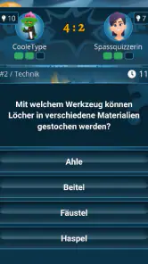 Quizshow-Trainingslager: Quiz screenshot