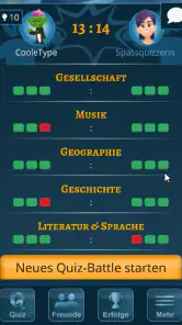 Quizshow-Trainingslager: Quiz screenshot