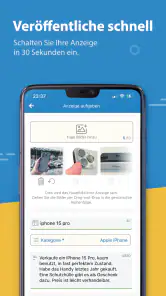 Quoka Kleinanzeigen Flohmarkt screenshot