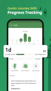 Qurān (Tafsīr & Wort-für-Wort) screenshot