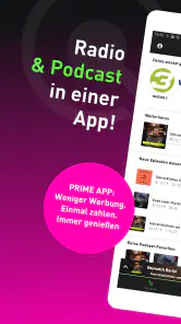 radio.de PRIME screenshot