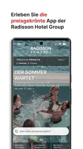 Radisson Hotels Aufenthalts screenshot