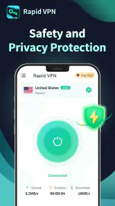 Rapid VPN - Sicher & Schnell screenshot