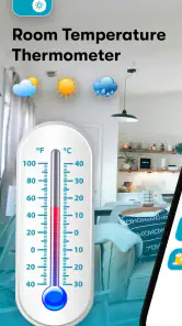 Raumtemperatur-Thermometer screenshot