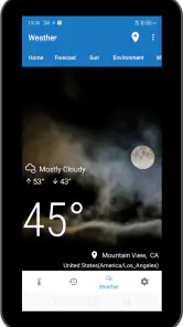 Raumtemperatur Thermometer App screenshot