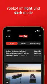 rbb24 – regionale Nachrichten screenshot
