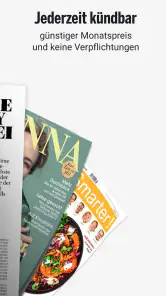 Readly Magazine und Zeitungen screenshot