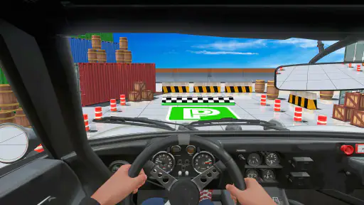 Real Semi Truck Parking Games screenshot