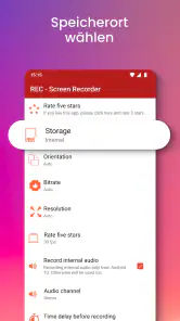 REC - Bildschirmaufnahme screenshot
