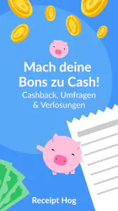 Receipt Hog: Mach Bons zu Cash screenshot