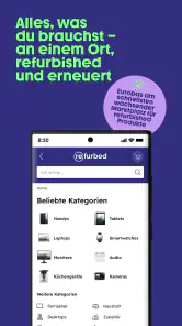 Refurbed Tech kaufen online screenshot