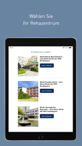 Reha-Kliniken DRV Nordbayern screenshot