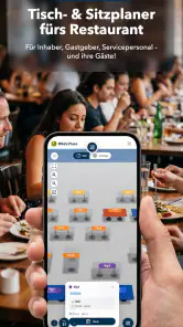 Restaurant-Buchungsplaner screenshot