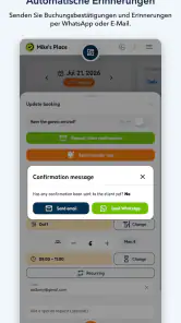 Restaurant-Buchungsplaner screenshot
