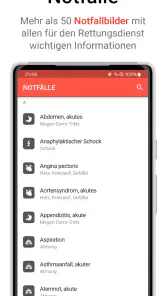 Rettungsdienst App screenshot