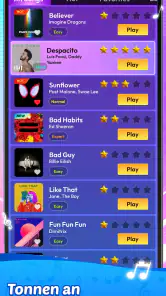 Rhythm Rush Lite-klavierspiele screenshot