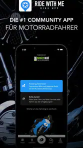 Ride With Me - Motorrad-App screenshot