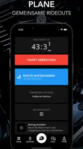 Ride With Me - Motorrad-App screenshot