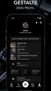 Ride With Me - Motorrad-App screenshot