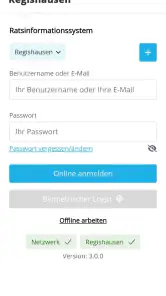 RIS Portal screenshot
