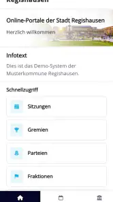 RIS Portal screenshot