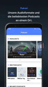 RND - Nachrichten und Podcast screenshot