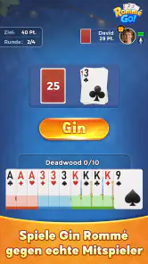 Rommé GO! - Kartenspiel Online screenshot