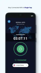 Rosa VPN screenshot