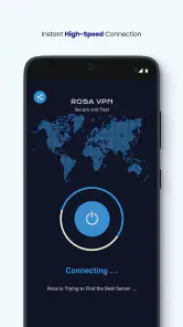 Rosa VPN screenshot