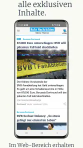 Ruhr Nachrichten screenshot