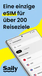 Saily: eSIM-Karte screenshot